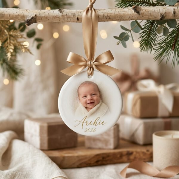 Personalised Ceramic Christmas Ornament